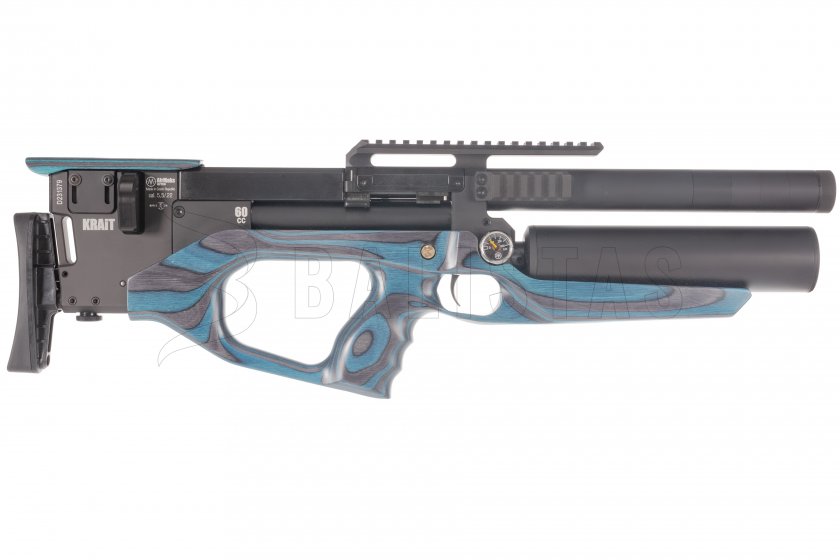 Carabine à air AirMaks Krait W Tube 5,5mm Blue Lamino