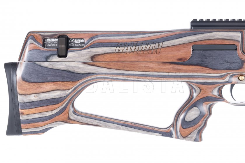 Carabine à air comprimé AirMaks Caiman 4,5mm grey/brown lamino