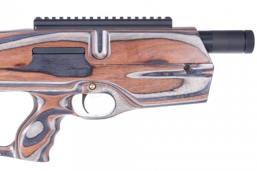 Carabine à air comprimé AirMaks Caiman 4,5mm grey/brown lamino