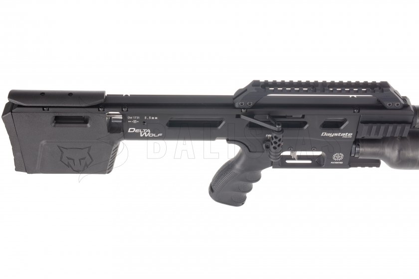 Carabine à air comprimé Daystate Delta Wolf HP Tactical 5,5mm Black (2022)