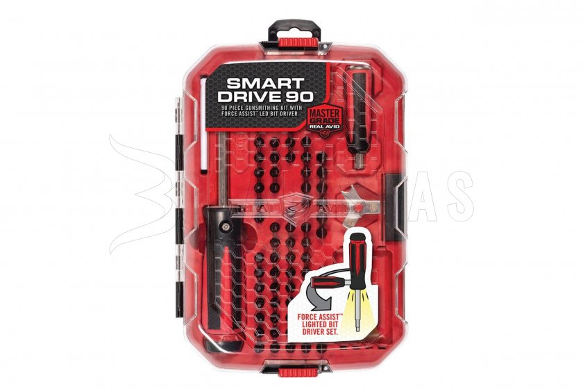 Set de embouts avec tournevis Real Avid Smart Drive 90