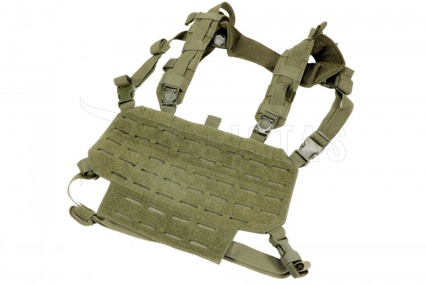 Gilet tactique léger Mil-Tec Chest Rig Vert