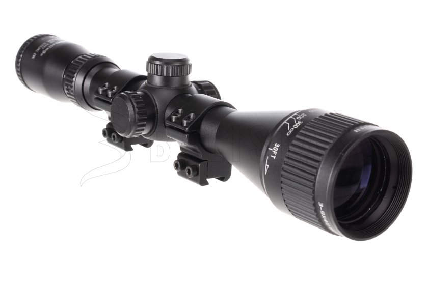 Lunette de tir Nikko Stirling MountMaster 3-9x40 1/2 Mildot AO IR