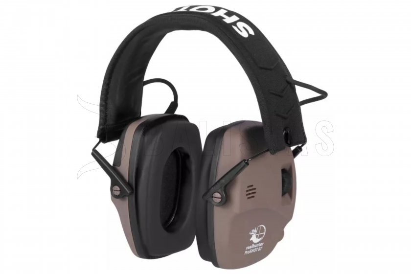 Casque d'écoute RealHunter Active ProSHOT BT Brown