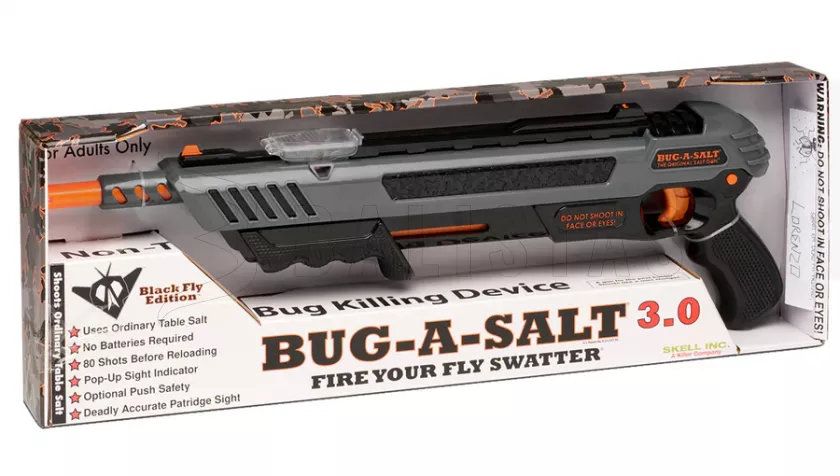 Grenaille de sel Bug-A-Salt 3.0 Black Fly