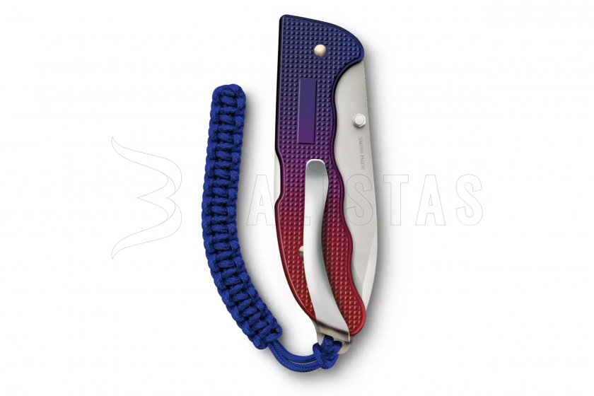 Couteau Victorinox Evoke Alox Bleu-Rouge