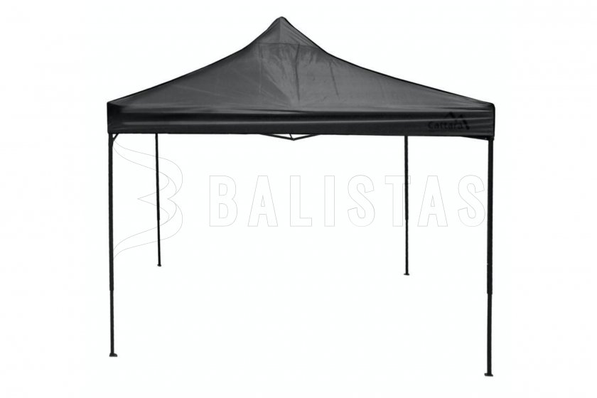 Tente pliante de fête 3x3m grise WATERPROOF