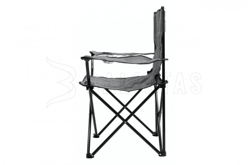 Chaise de camping pliante BARI gris