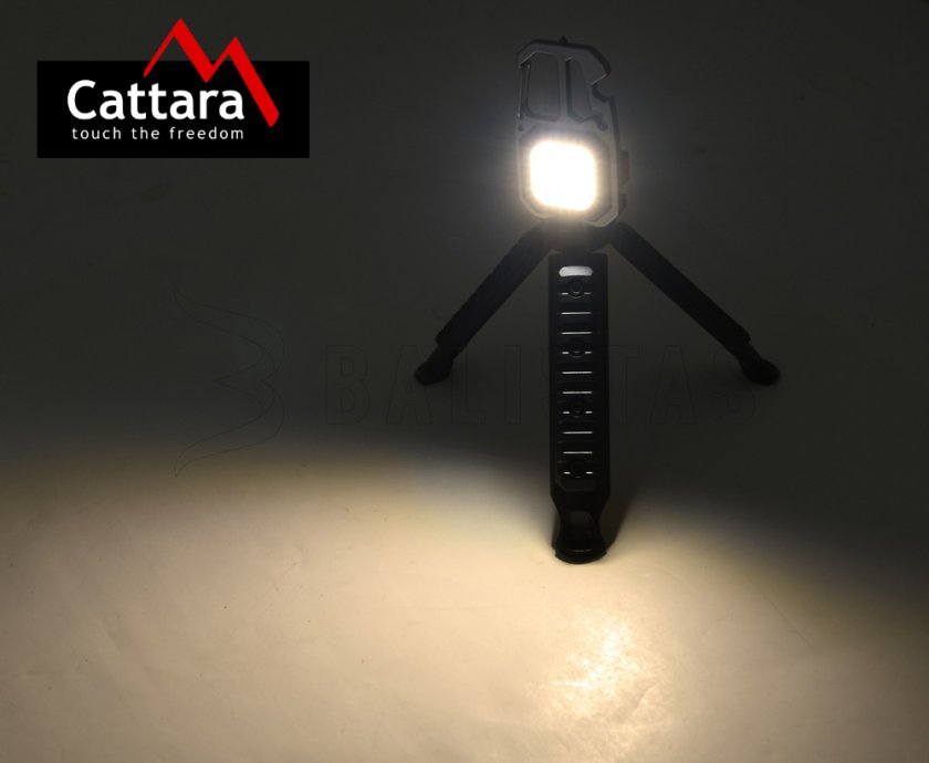 Lampe de poche COB 600lm MULTI TRIPOD avec support