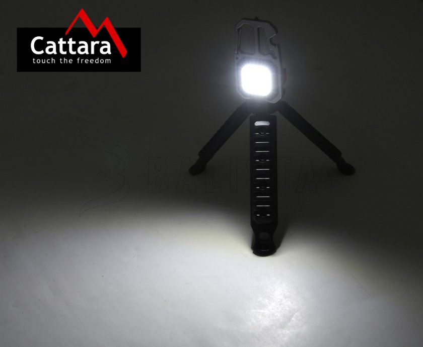 Lampe de poche COB 600lm MULTI TRIPOD avec support
