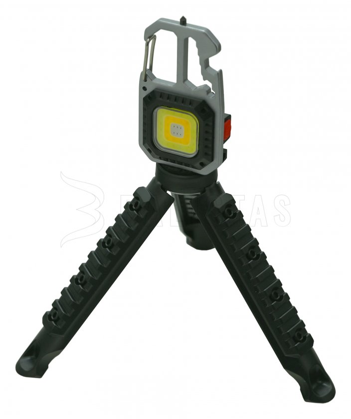 Lampe de poche COB 600lm MULTI TRIPOD avec support