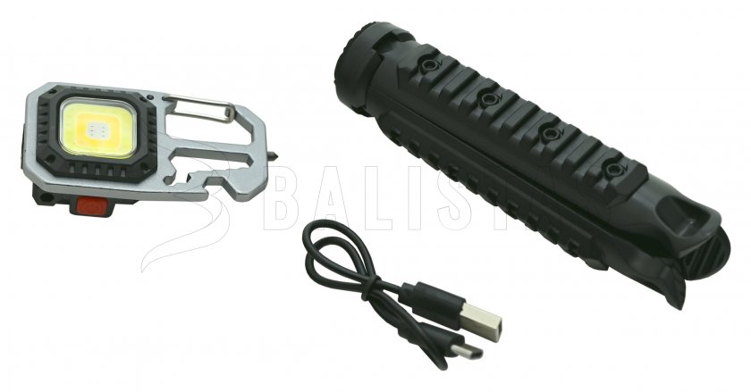 Lampe de poche COB 600lm MULTI TRIPOD avec support