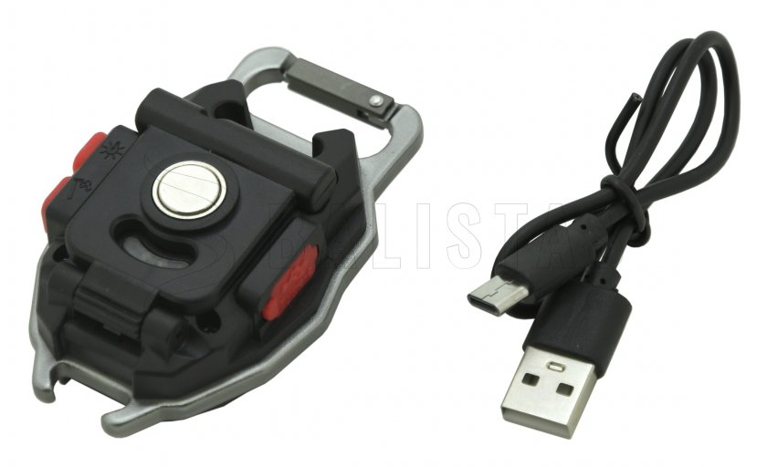 Lampe de poche COB 560lm MULTI EMBLEM avec briquet