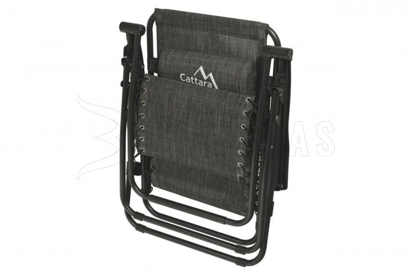 Lit pliant/fauteuil ALICANTE anthracite