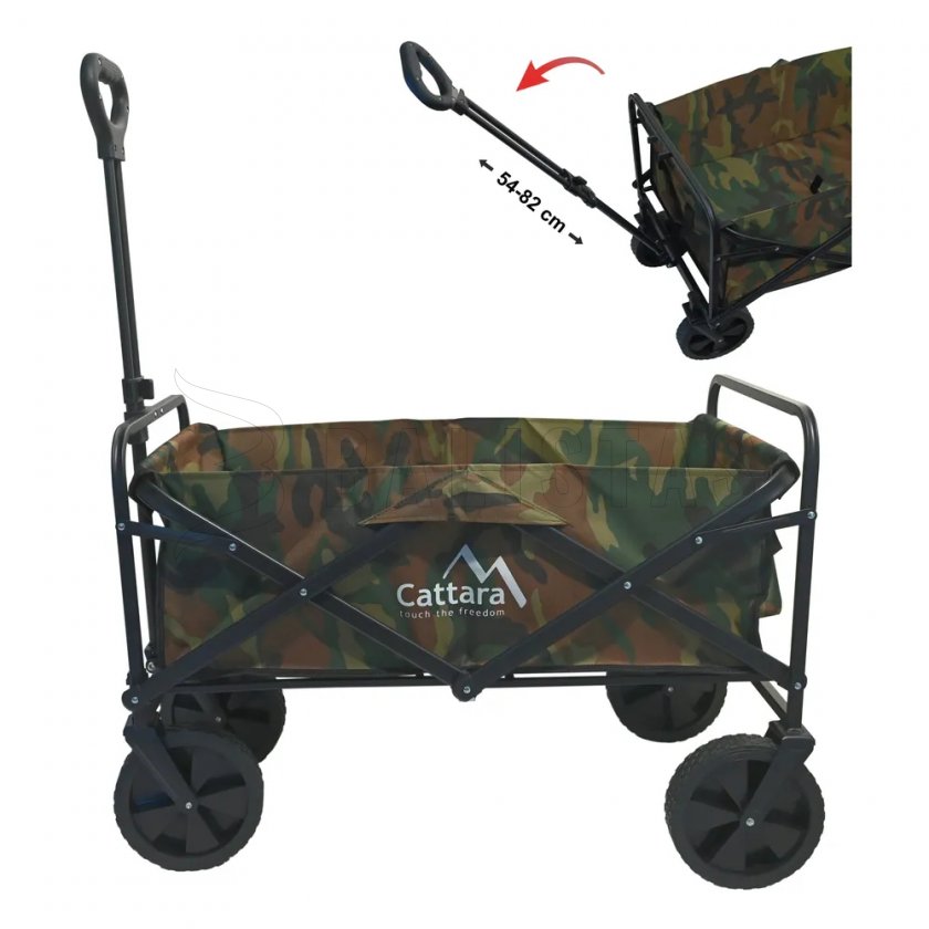 Chariot de camping pliant Cattara TROGIR ARMY
