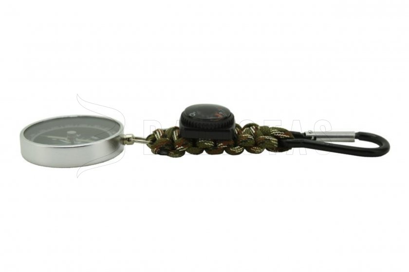 Pendentif OUTDOOR avec thermomètre et boussole