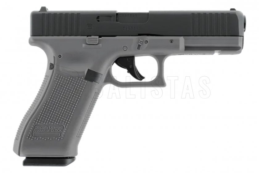 Pistolet à air comprimé Umarex Glock 17 Gen5 BlowBack Tungsten Gray 4,5mm