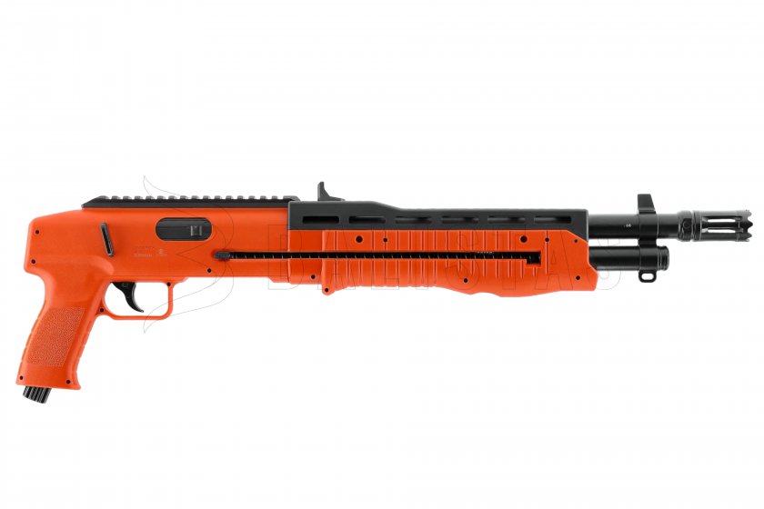 Fusil à pompe RAM Umarex T4E HDB .68 16J Orange