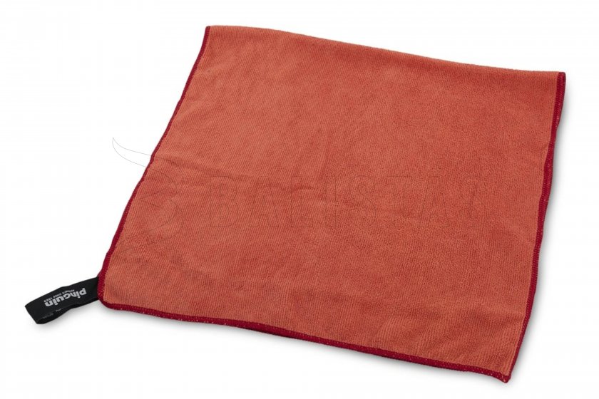 Serviette éponge Pinguin M Rouge