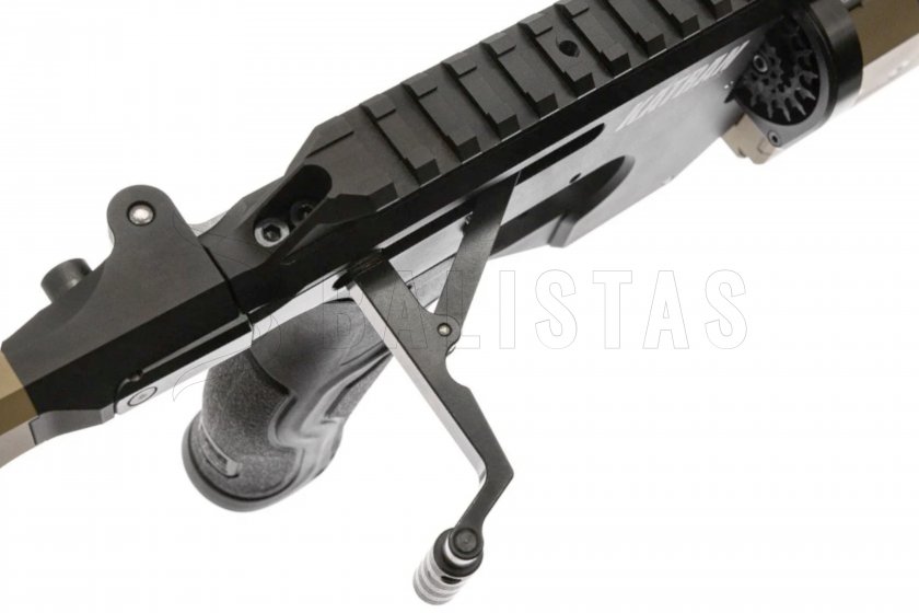 Carabine à air comprimé AirMaks Katran Pro HP 6,35mm Black Olive