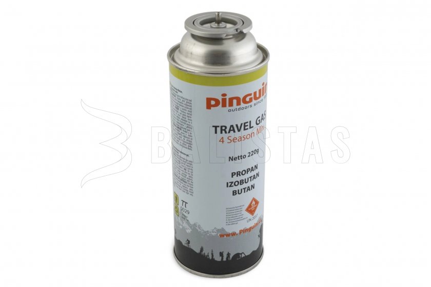 Cartouche de gaz Pinguin Travel Gas 220g