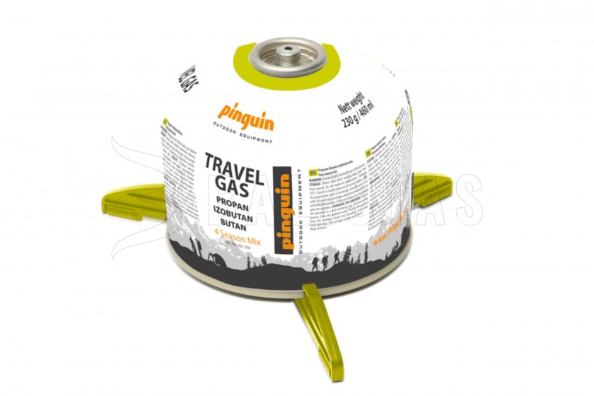Cartouche de gaz Pinguin Travel Gas 230g