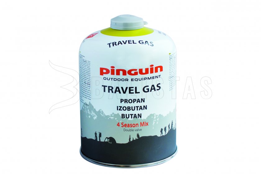 Cartouche de gaz Pinguin Travel Gas 450g
