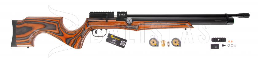 Carabine à air comprimé Reximex Lyra orange/grey lamino 5,5mm