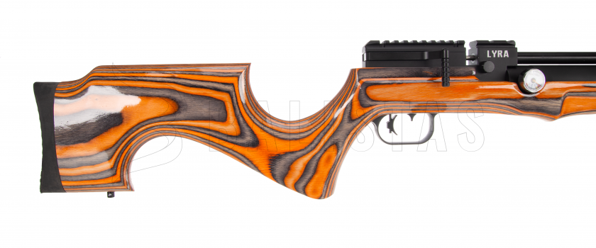 Carabine à air comprimé Reximex Lyra orange/grey lamino 5,5mm