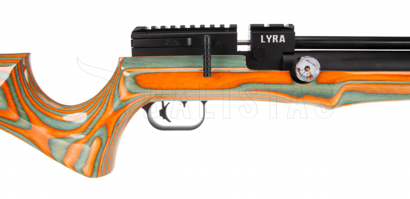 Carabine à air comprimé Reximex Lyra orange/green lamino 5,5mm