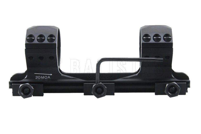 Vector Optics X-ACCU 20 MOA monture monobloc 22mm/30mm hauteur