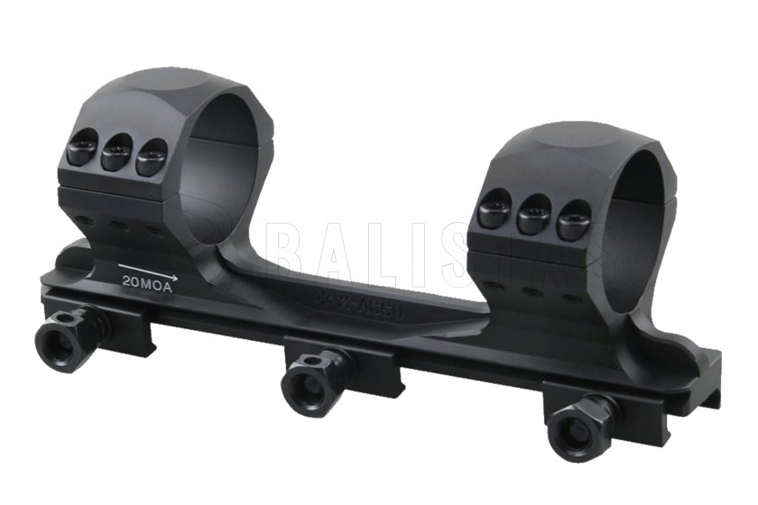 Vector Optics X-ACCU 20 MOA monture monobloc 22mm/30mm hauteur