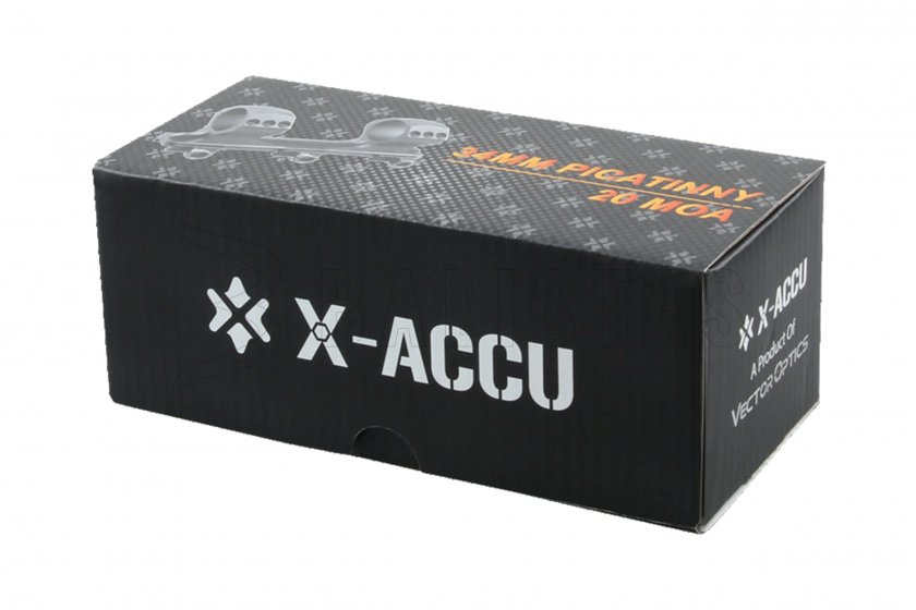 Vector Optics X-ACCU 20 MOA monture monobloc 22mm/30mm hauteur