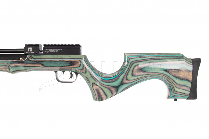 Carabine à air Reximex Lyra green/grey lamino 5,5mm