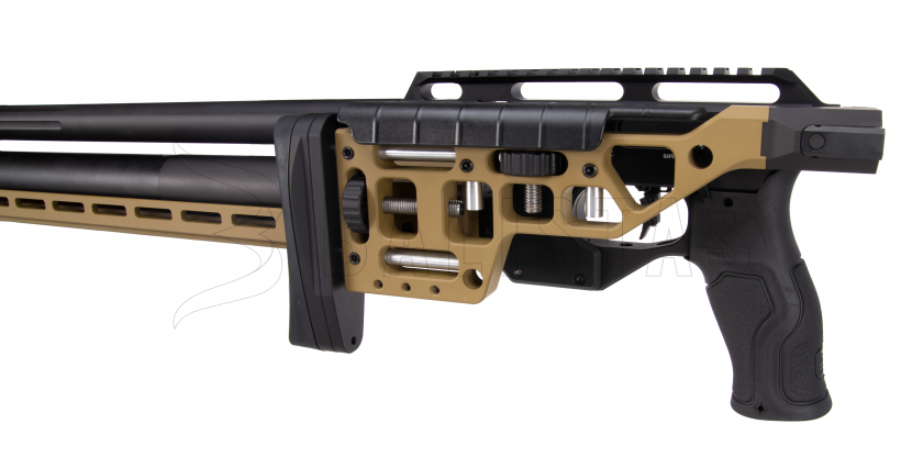 Carabine à air comprimé AirMaks Katran Pro HP 6,35mm Black Olive