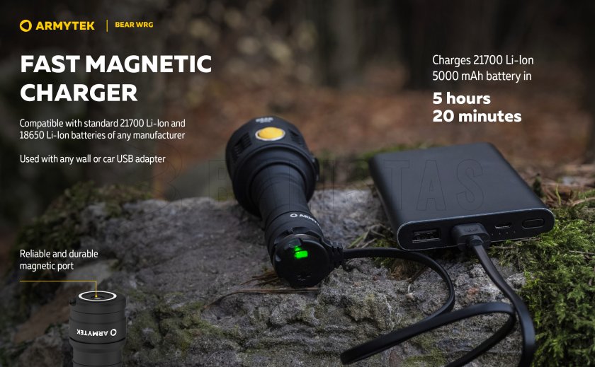 Lampe multifonction Armytek Bear WRG