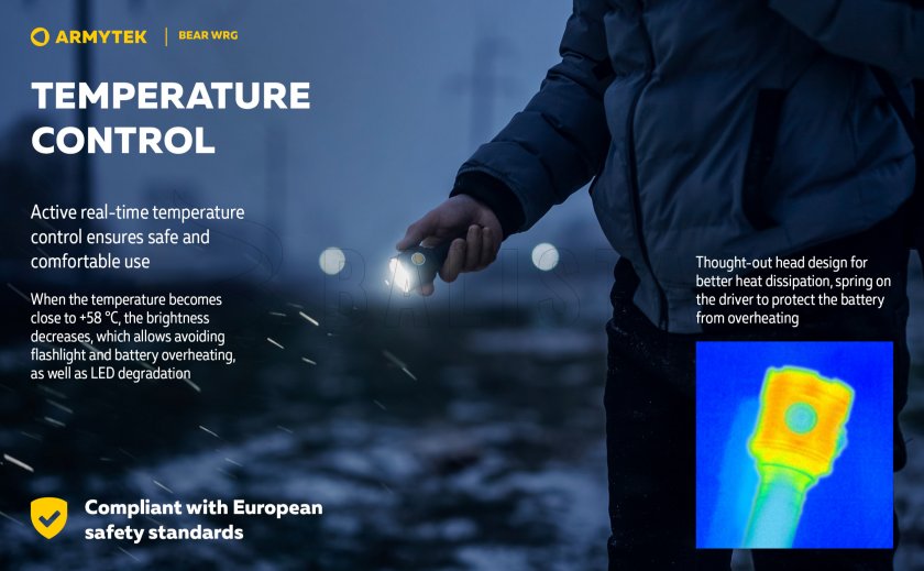 Lampe multifonction Armytek Bear WRG