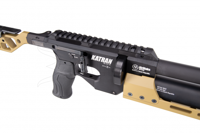 Carabine à air comprimé AirMaks Katran Pro 6,35mm black/olive
