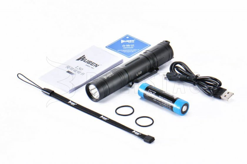 Lampe de poche Wuben L50 noir