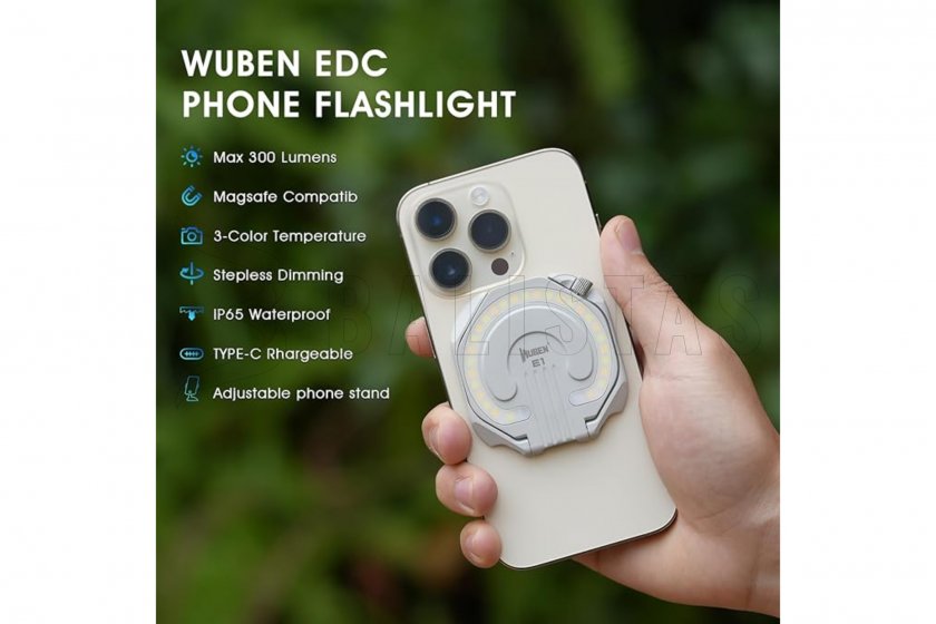 Lampe de poche Wuben E1 blanc