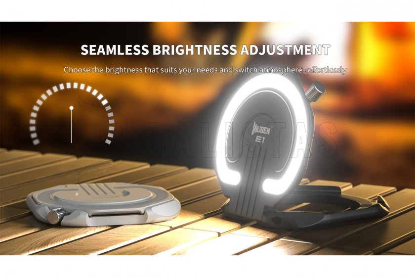 Lampe de poche Wuben E1 blanc