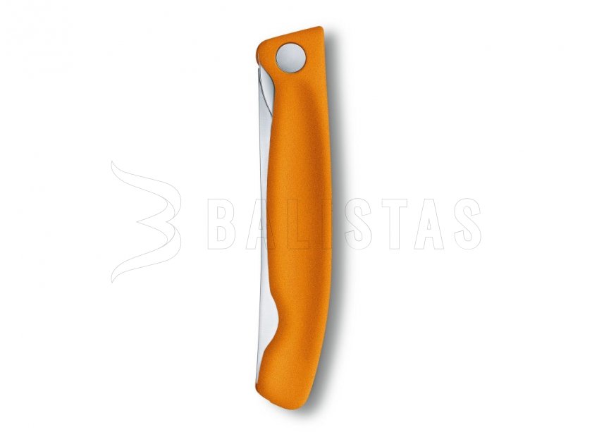Couteau pliant à légumes Victorinox lame ondulée Orange