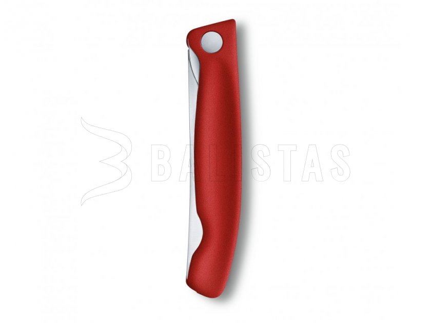 Couteau pliant à légumes Victorinox lame ondulée Rouge