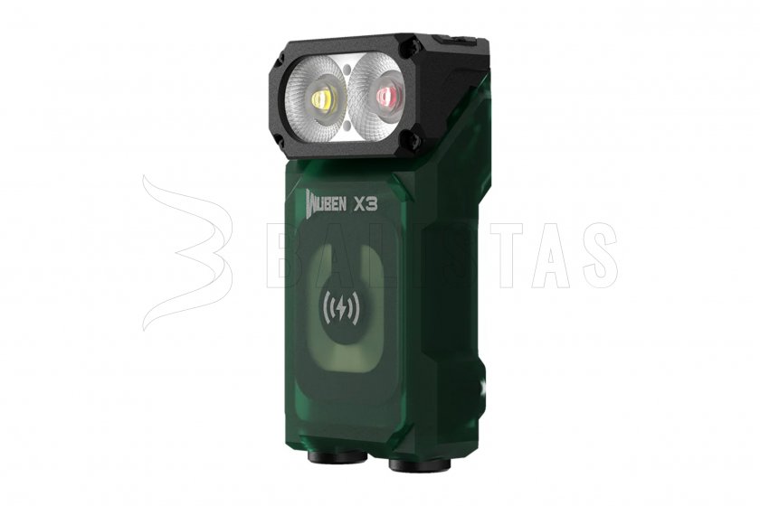 Lampe de poche Wuben X3 verte