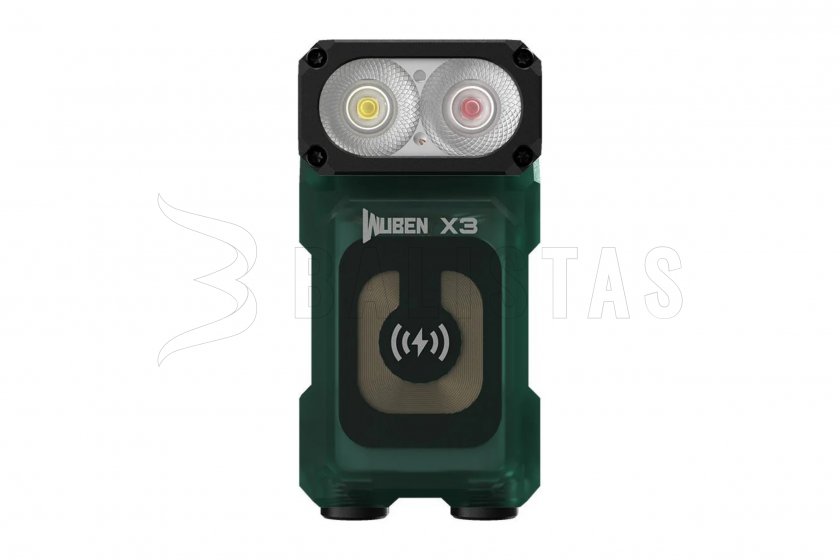 Lampe de poche Wuben X3 verte