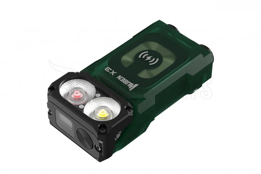 Lampe de poche Wuben X3 verte