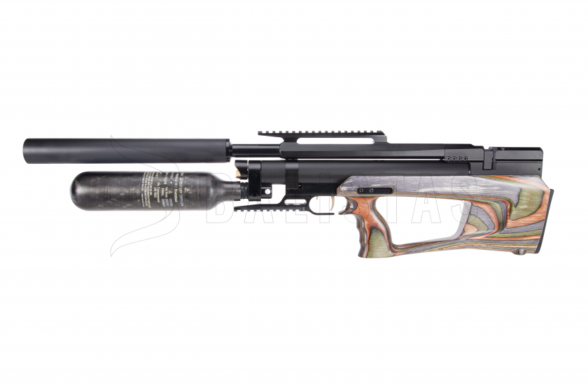 Carabine à air comprimé Taipan Veteran II TAC 550mm 6,35mm Tactical Laminate Forest