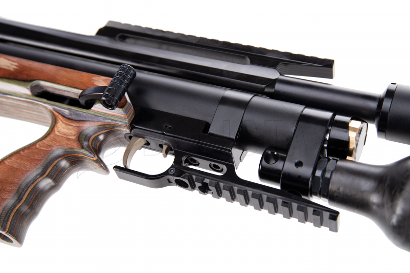 Carabine à air comprimé Taipan Veteran II TAC 550mm 6,35mm Tactical Laminate Forest