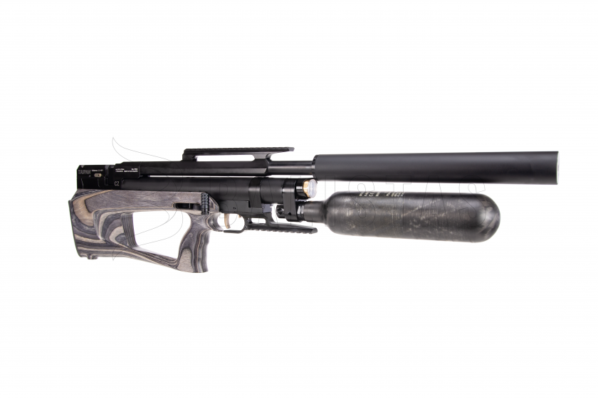 Carabine à air comprimé Taipan Veteran II TAC 550mm 6,35mm Tactical Laminate Grey