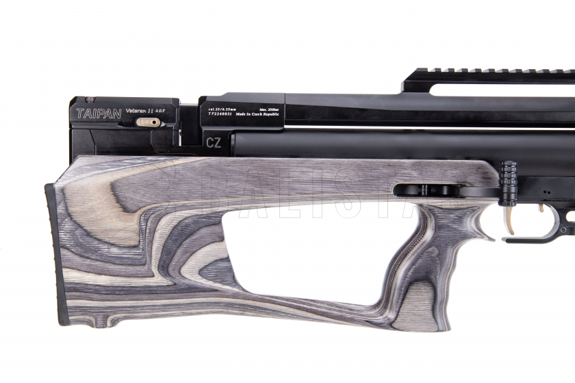 Carabine à air comprimé Taipan Veteran II TAC 550mm 6,35mm Tactical Laminate Grey